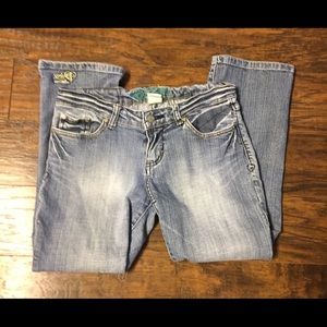 Jessica Simpson booty ankle jeans, straight leg